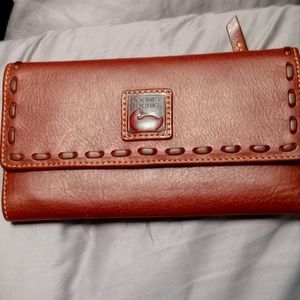 Dooney & Bourke leather trifold wallet